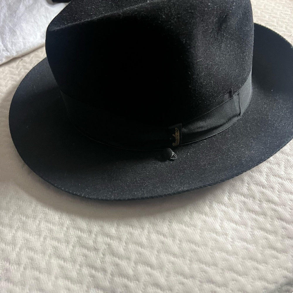 Stylish Black Fedora Hat